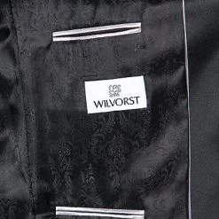 Wilvorst Smoking 433100/10/18651/722/2 Super Slim Line, Wolle, Schwarz 15 Wilvorst Smoking 433100/10/18651/722/2 Super Slim Line, Wolle, Schwarz -Anzüge & Westen Schritte 217465 norm5