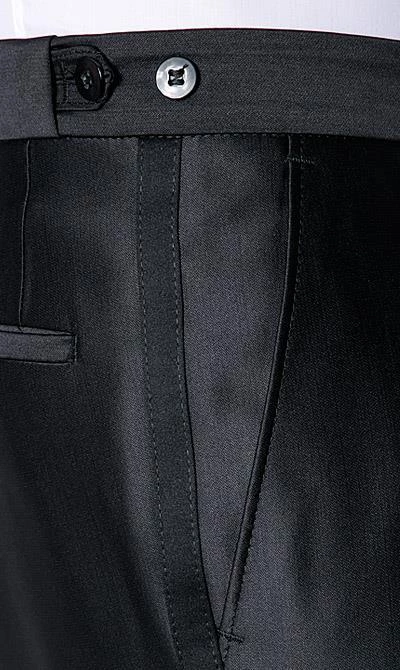 Wilvorst Smoking 433100/10/18651/722/2 Super Slim Line, Wolle, Schwarz 10 Wilvorst Smoking 433100/10/18651/722/2 Super Slim Line, Wolle, Schwarz – Bild 8