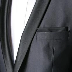 Wilvorst Smoking 433100/32/18501/631/2 Super Slim Line, Wolle, Nachtblau -Anzüge & Westen Schritte 217467 norm3