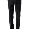 HILTL Hose Piacenza 44056/34600/01 Contemporary Fit, Schurwolle, Schwarz -Anzüge & Westen Schritte 219281 norm