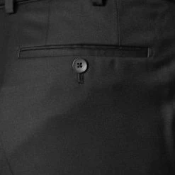 HILTL Hose Piacenza 44056/34600/01 Contemporary Fit, Schurwolle, Schwarz -Anzüge & Westen Schritte 219281 norm4