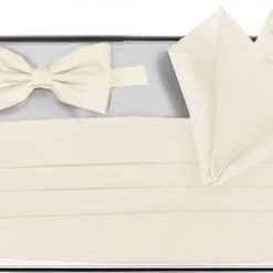 Wilvorst Kummerbund m.Sch. creme 4104/001/00 Kummerbund + Schleife + Einstecktuch -Anzüge & Westen Schritte 22069 norm