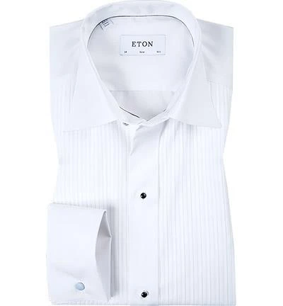 ETON Slim fit Kent 6315/70510/00 Hemd, Popeline, Weiß 3 ETON Slim fit Kent 6315/70510/00 Hemd, Popeline, Weiß