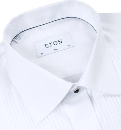 ETON Slim fit Kent 6315/70510/00 Hemd, Popeline, Weiß 4 ETON Slim fit Kent 6315/70510/00 Hemd, Popeline, Weiß – Bild 2