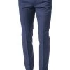 ROY ROBSON Hose 5066/0240/019 Slim Fit, Schurwolle, Marine-royal meliert, Dunkelblau -Anzüge & Westen Schritte 226279 norm