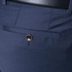 ROY ROBSON Hose 5066/0240/019 Slim Fit, Schurwolle, Marine-royal meliert, Dunkelblau 7 ROY ROBSON Hose 5066/0240/019 Slim Fit, Schurwolle, Marine-royal meliert, Dunkelblau -Anzüge & Westen Schritte 226279 norm3