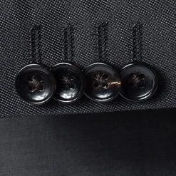 Windsor Anzug 13009345+13009348/410 Anzug Sera-Sole, Shaped Fit, Schurwolle, Schwarz meliert, Schwarz -Anzüge & Westen Schritte 227909 norm4