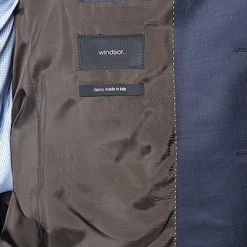 Windsor Anzug 13009345+13009348/425 Anzug Sera-Sole, Shaped Fit, Schurwolle, Dunkelblau meliert, Stahlblau 15 Windsor Anzug 13009345+13009348/425 Anzug Sera-Sole, Shaped Fit, Schurwolle, Dunkelblau meliert, Stahlblau -Anzüge & Westen Schritte 227911 norm5