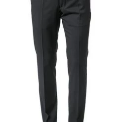 Windsor Hose L-WH Sole 13009349/110 Shaped Fit, Merinowolle Super130 Loro Piana, Schwarz