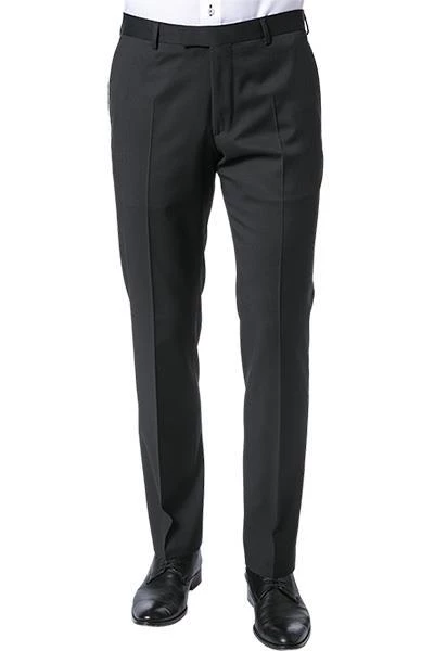 Windsor Hose L-WH Sole 13009349/110 Shaped Fit, Merinowolle Super130 Loro Piana, Schwarz 3 Windsor Hose L-WH Sole 13009349/110 Shaped Fit, Merinowolle Super130 Loro Piana, Schwarz