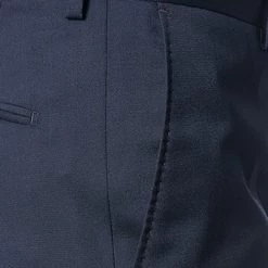 Windsor Hose L-WH Sole 13009349/120 Shaped Fit, Merinowolle Super130 Loro Piana, Dunkelblau, Marine -Anzüge & Westen Schritte 229077 norm3
