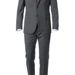 Windsor Anzug 13009346+13009349/113 Anzug Sera-Sole, Shaped Fit, Merinowolle Super130, Anthrazit meliert, Anthrazit