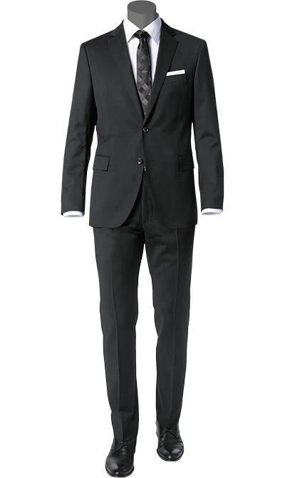 Windsor Anzug 13009346+13009349/110 Anzug Sera-Sole, Shaped Fit, Merinowolle Super130, Schwarz 3 Windsor Anzug 13009346+13009349/110 Anzug Sera-Sole, Shaped Fit, Merinowolle Super130, Schwarz