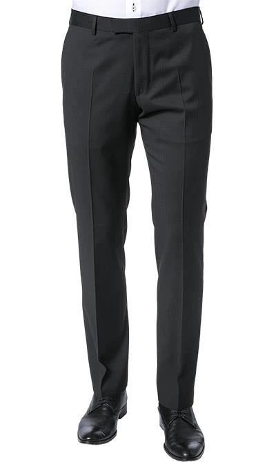 Windsor Anzug 13009346+13009349/110 Anzug Sera-Sole, Shaped Fit, Merinowolle Super130, Schwarz 8 Windsor Anzug 13009346+13009349/110 Anzug Sera-Sole, Shaped Fit, Merinowolle Super130, Schwarz – Bild 6