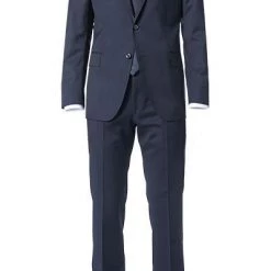 Windsor Anzug 13009346+13009349/120 Anzug Sera-Sole, Shaped Fit, Merinowolle Super130, Dunkelblau, Marine