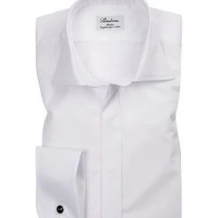 Stenströms Slimline 726771/1467/000 Hemd, Twill, Weiß