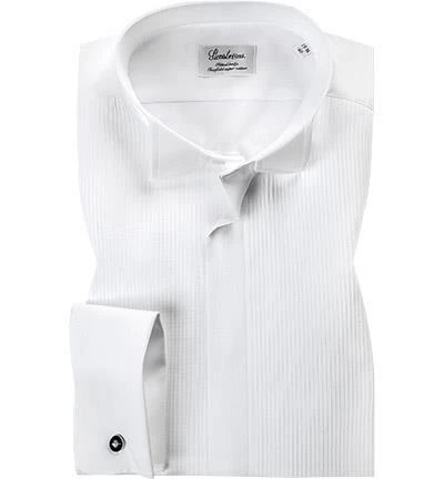 Stenströms Fitted Body 627401/1032/000 Frackhemd, Twill, Weiß 3 Stenströms Fitted Body 627401/1032/000 Frackhemd, Twill, Weiß