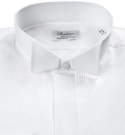 Stenströms Fitted Body 627401/1032/000 Frackhemd, Twill, Weiß 4 Stenströms Fitted Body 627401/1032/000 Frackhemd, Twill, Weiß – Bild 2