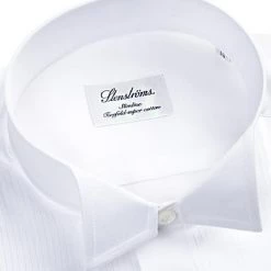 Stenströms Slimline 727401/1032/000 Hemd, Twill, Weiß -Anzüge & Westen Schritte 230462 norm2