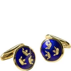 Stenströms Manschettenknöpfe 900002 Gold-kobald