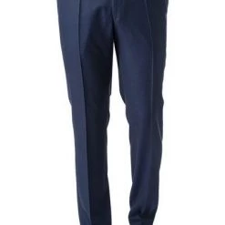 ROY ROBSON Hose 5008/0340/018 Regular Fit, Schurwolle Super130 REDA, Saphirblau meliert, Royalblau