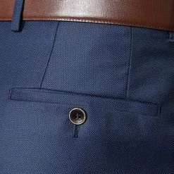 ROY ROBSON Hose 5008/0340/018 Regular Fit, Schurwolle Super130 REDA, Saphirblau meliert, Royalblau -Anzüge & Westen Schritte 231100 norm3