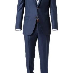 ROY ROBSON Anzug 5008/3022+0340/018 Regular Fit, Schurwolle Super130, Royalblau meliert, Royalblau