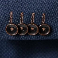 ROY ROBSON Anzug 5008/3022+0340/018 Regular Fit, Schurwolle Super130, Royalblau meliert, Royalblau -Anzüge & Westen Schritte 231101 norm3