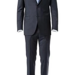 ROY ROBSON Anzug 5005/3042+0340/018 Regular Fit, Schurwolle Super100, Nachtblau meliert, Nachtblau
