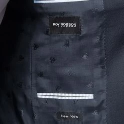 ROY ROBSON Anzug 5005/3042+0340/018 Regular Fit, Schurwolle Super100, Nachtblau meliert, Nachtblau 13 ROY ROBSON Anzug 5005/3042+0340/018 Regular Fit, Schurwolle Super100, Nachtblau meliert, Nachtblau -Anzüge & Westen Schritte 231119 norm4