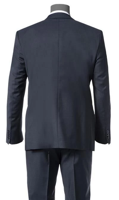 ROY ROBSON Anzug 5005/3042+0340/018 Regular Fit, Schurwolle Super100, Nachtblau meliert, Nachtblau 7 ROY ROBSON Anzug 5005/3042+0340/018 Regular Fit, Schurwolle Super100, Nachtblau meliert, Nachtblau – Bild 5