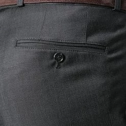 Carl Gross Hose Sascha 50/042S0/332023/83 Modern Fit, Schurwolle Super110 REDA, Anthrazit meliert, Anthrazit 7 Carl Gross Hose Sascha 50/042S0/332023/83 Modern Fit, Schurwolle Super110 REDA, Anthrazit meliert, Anthrazit -Anzüge & Westen Schritte 231180 norm3