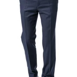 Carl Gross Hose Sascha 50/042S0/332023/63 Modern Fit, Schurwolle Super110 REDA, Dunkelblau, Marine