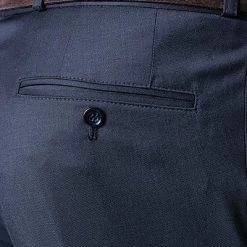 Carl Gross Hose Sascha 50/042S0/332023/63 Modern Fit, Schurwolle Super110 REDA, Dunkelblau, Marine -Anzüge & Westen Schritte 231181 norm3