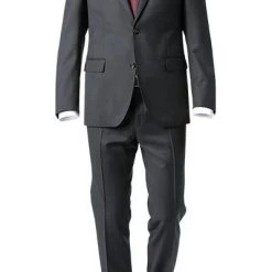 Carl Gross Anzug 50/042S0/323022+332023/83 Modern Fit, Schurwolle Super110 REDA, Anthrazit meliert, Anthrazit