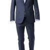 Carl Gross Anzug 50/042S0/323022+332023/63 Modern Fit, Schurwolle Super110 REDA, Dunkelblau, Marine -Anzüge & Westen Schritte 231185 norm