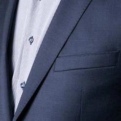 Carl Gross Anzug 50/042S0/323022+332023/63 Modern Fit, Schurwolle Super110 REDA, Dunkelblau, Marine -Anzüge & Westen Schritte 231185 norm3
