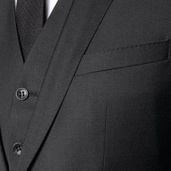 CG Anzug 30-031S0/423622+433063+441013/90 Anzug mit Weste, Slim Fit, Schurwoll-Stretch, Schwarz 14 CG Anzug 30-031S0/423622+433063+441013/90 Anzug mit Weste, Slim Fit, Schurwoll-Stretch, Schwarz -Anzüge & Westen Schritte 232320 norm4