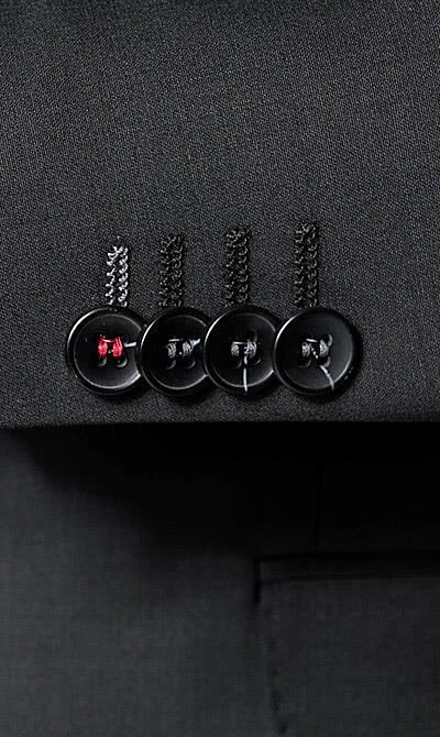 CG Anzug 30-031S0/423622+433063+441013/90 Anzug mit Weste, Slim Fit, Schurwoll-Stretch, Schwarz 8 CG Anzug 30-031S0/423622+433063+441013/90 Anzug mit Weste, Slim Fit, Schurwoll-Stretch, Schwarz – Bild 6