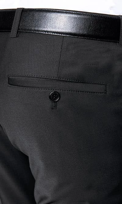 CG Anzug 30-031S0/423622+433063+441013/90 Anzug mit Weste, Slim Fit, Schurwoll-Stretch, Schwarz 11 CG Anzug 30-031S0/423622+433063+441013/90 Anzug mit Weste, Slim Fit, Schurwoll-Stretch, Schwarz – Bild 9