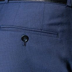 Carl Gross Anzug 50/041N0/323022+332023/63 Modern Fit, Schurwolle, Dunkelblau meliert, Dunkelblau -Anzüge & Westen Schritte 232342 norm7