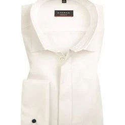 ETERNA modern fit 8500/X362/21 Hemd, Baumwolle, Creme, Wollweiß