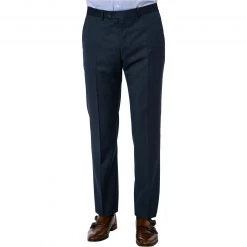 DIGEL Hose Modern Fit Per 99653/116062/22 Hose Per, Schurwolle Super110 REDA, Marine