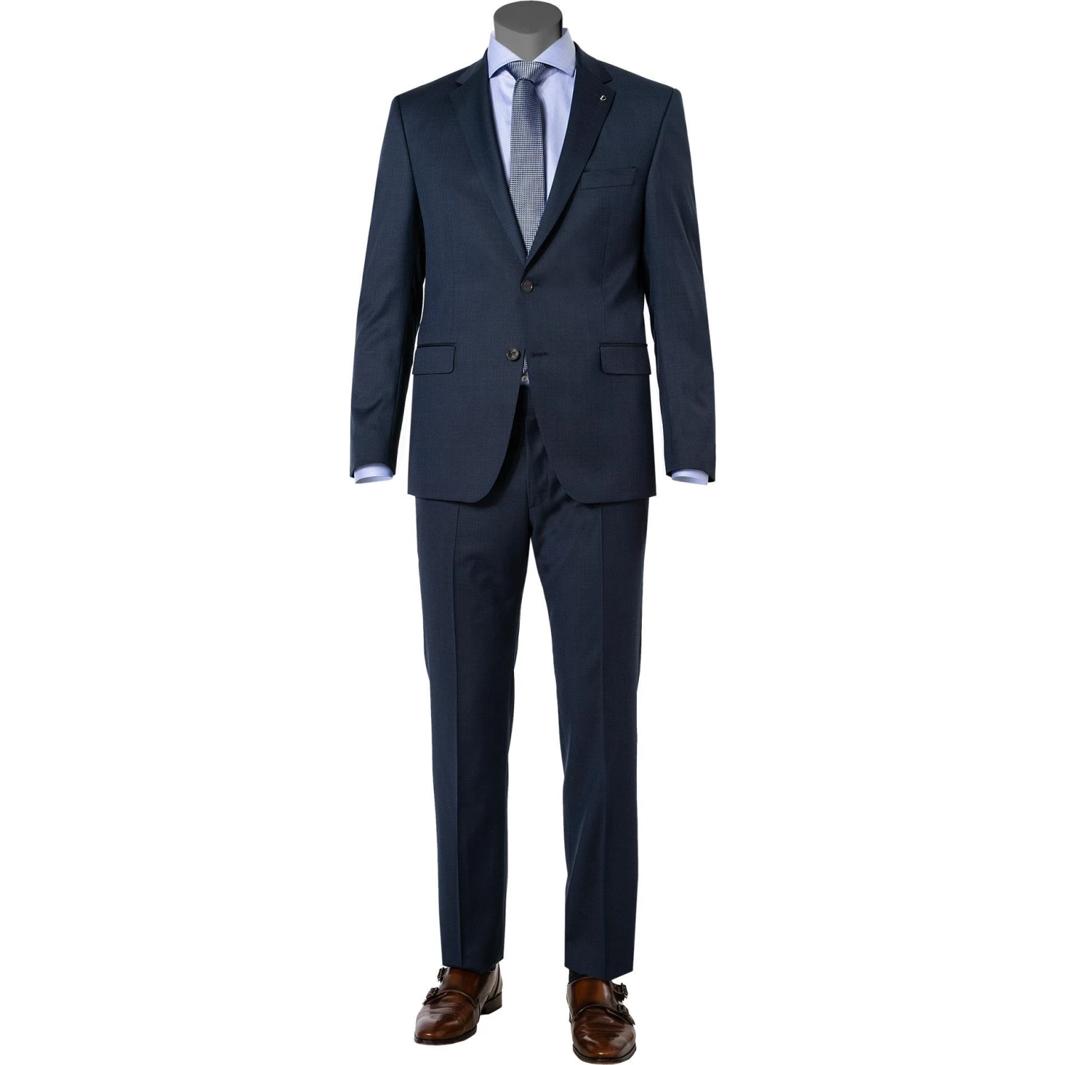 DIGEL Anzug Modern Fit 99653/120033+116062/22 Schurwolle Super110 REDA, Marine 3 DIGEL Anzug Modern Fit 99653/120033+116062/22 Schurwolle Super110 REDA, Marine