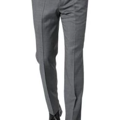 DIGEL Hose Modern Fit Per 99653/116062/46 Hose Per, Schurwolle Super110 REDA, Grau meliert, Grau