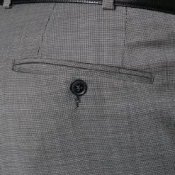 DIGEL Hose Modern Fit Per 99653/116062/46 Hose Per, Schurwolle Super110 REDA, Grau meliert, Grau -Anzüge & Westen Schritte 241786 norm3