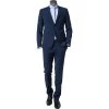 DIGEL Anzug Extra Slim Fit 99832/120108+110049/24 Schurwolle Super100, Dunkelblau