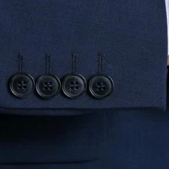 DIGEL Anzug Extra Slim Fit 99832/120108+110049/24 Schurwolle Super100, Dunkelblau -Anzüge & Westen Schritte 241792 norm4