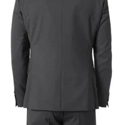 Strellson Anzug 11005451+11004991/113 Anzug Allen-Mercer, Slim Fit, Schurwolle, Anthrazit meliert, Anthrazit -Anzüge & Westen Schritte 241914 norm5