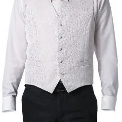 DIGEL Weste Modern Fit 1698/Lambert/78 Mikrofaser, Ecru